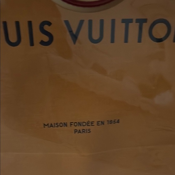 Up-cycled Louis Vuitton Tan Tote Bag - Picture 7 of 8